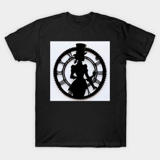 Steampunk silhouette T-Shirt